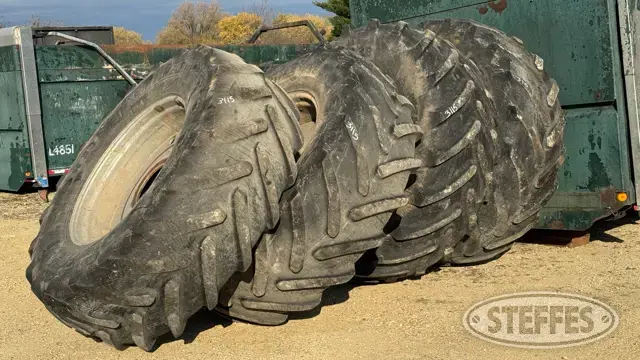 (4) Michelin 650/65R38 tires