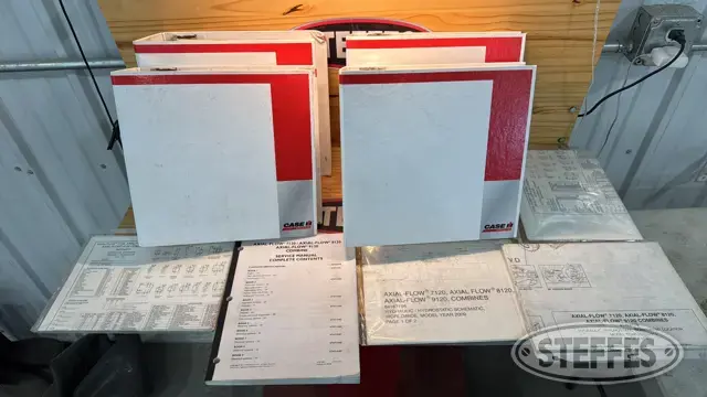 Case IH combine service manuals
