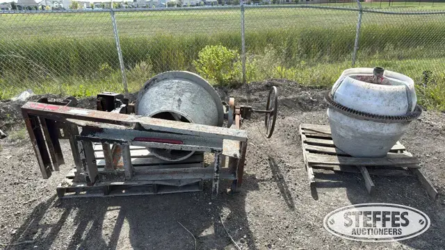 (2) Concrete mixers