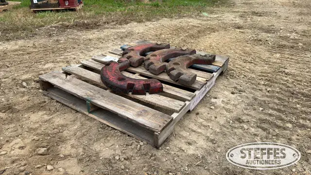 (2) International wheel weights