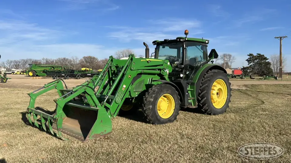 2016 John Deere 6155R MFWD Tractor