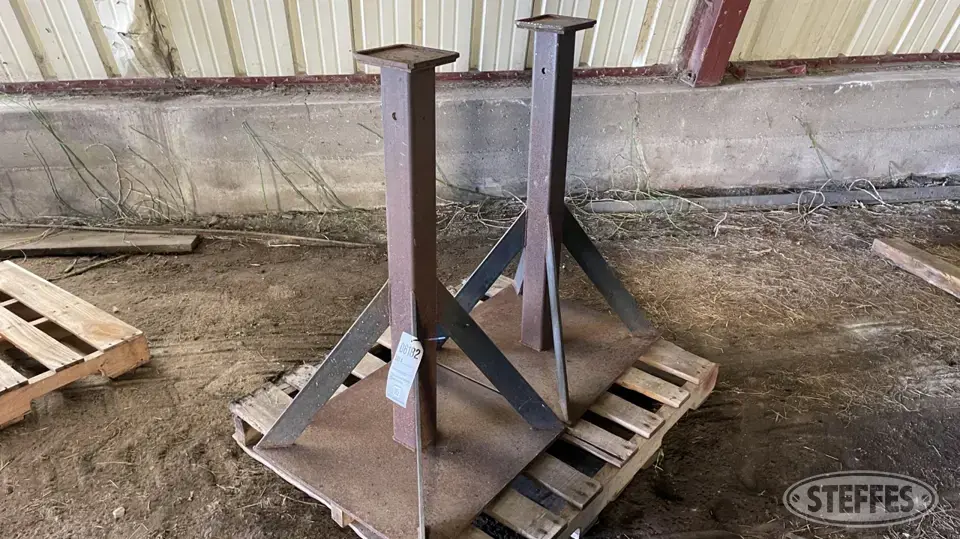 (2) Shop-built stands General Tools and Shop Supply