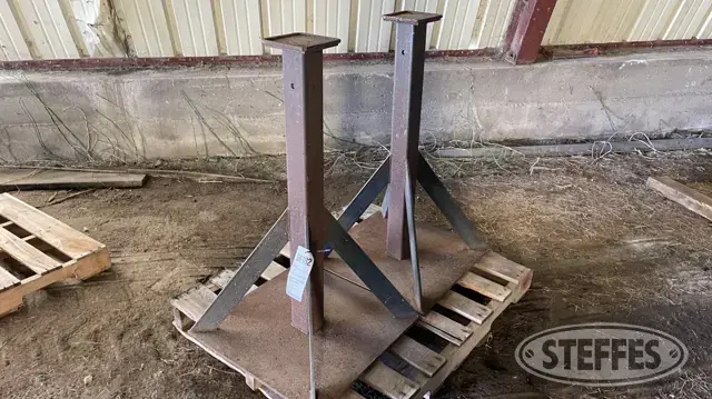 (2) Shop-built stands