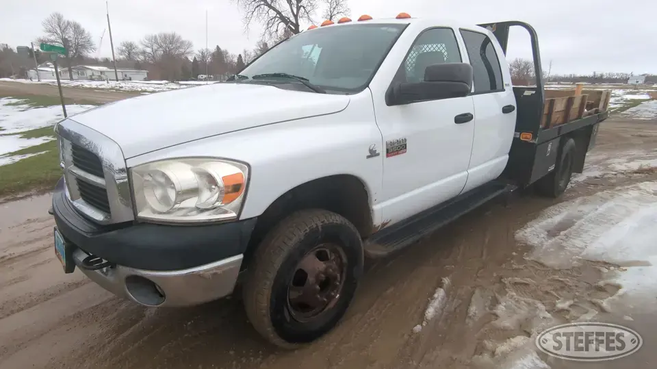 2007 Dodge Ram 3500 Flatbed Truck