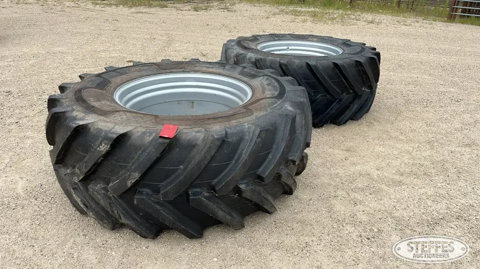 (2) Alliance 710/70R38 tires Tractor-Implement Tire