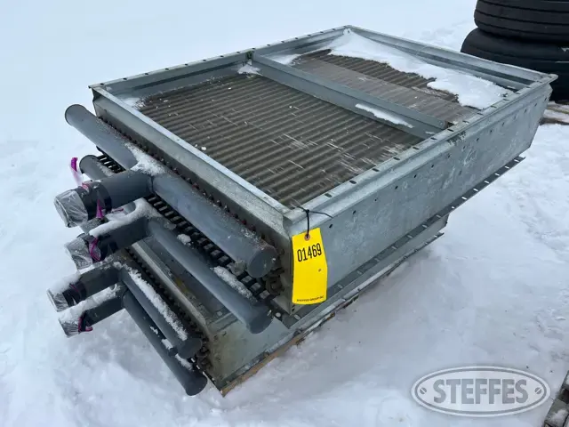 (2) Trane hydronic bin heaters