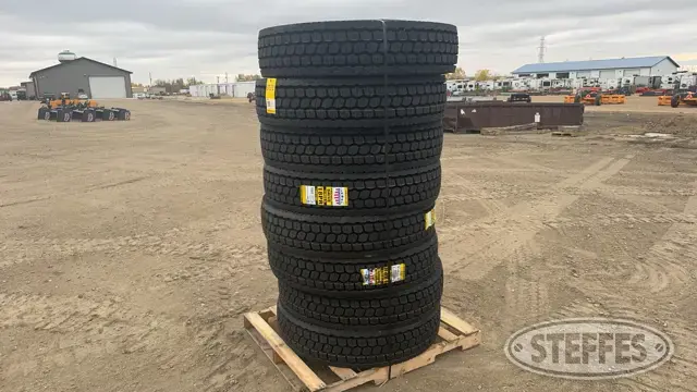 (8) Zwarthz 11R22.5 Tires