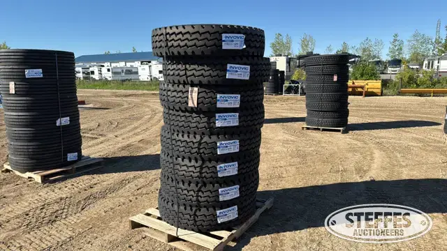 (8) Invovic FM557 11R22.5 tires