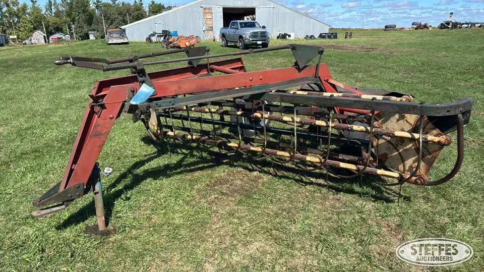 LH side delivery rake