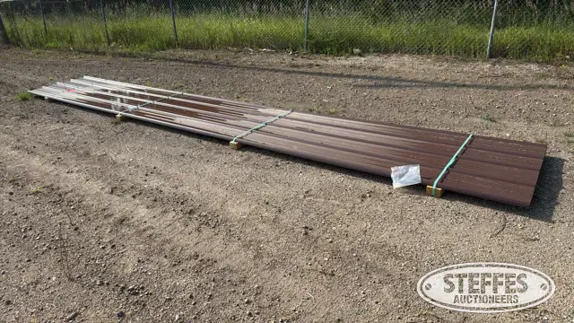 (22) Corrugated steel sheets