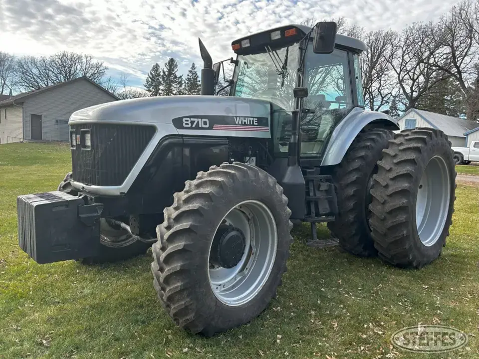 1998 White 8710 MFWD Tractor