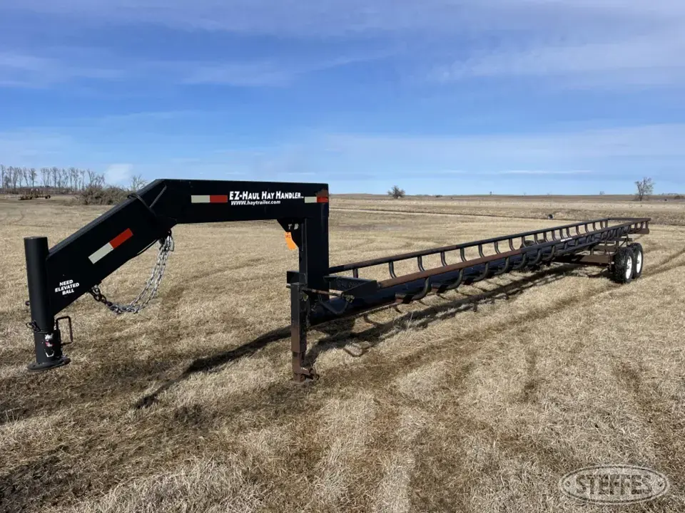 EZ-Haul Hay Handler Gooseneck Dump Trailer