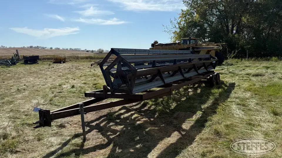 Shop-built tandem axle trailer Flatbed Trailer