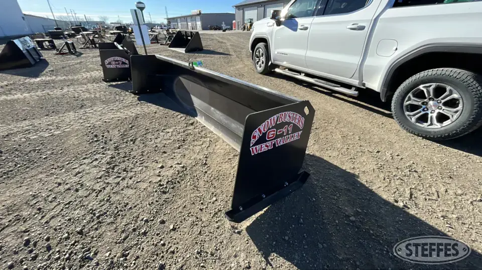 2023 Industrias America G-11 Skid Steer Snow Pushers and Snowblower