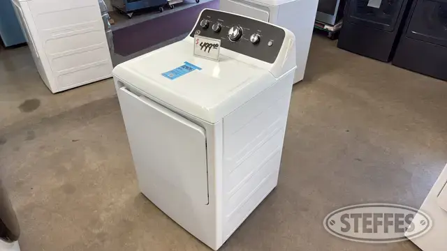 GE GTD48EASW0WB front load dryer