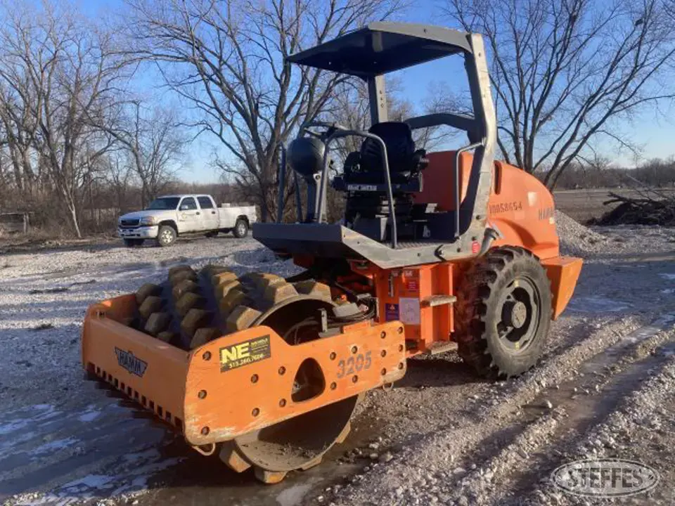 2012 Hamm 3205P Self-Propelled Padfoot Compactor