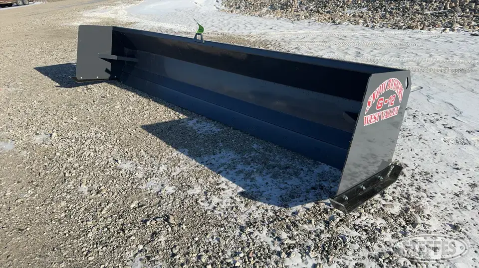 2024 Industrias America G12 Skid Steer Snow Pushers and Snowblower