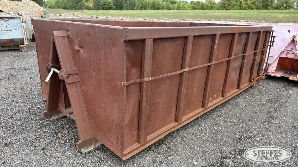 10 yd. roll-off dumpster Construction Support Item