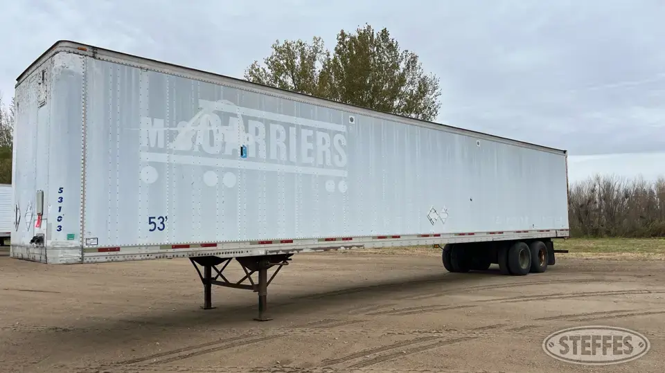 2000 Trailmobile Van Trailer