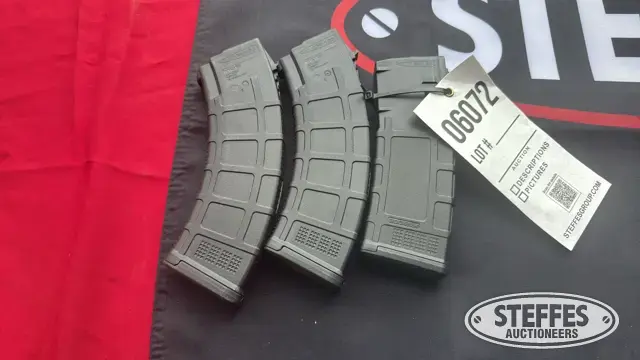 (3) 7.62 magazines
