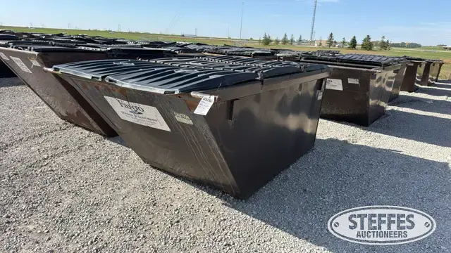 (6) 6 yd. dumpsters