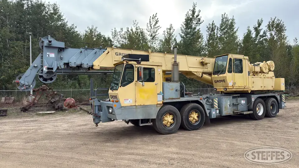 1989 Grove 8440G Hyd. Truck Crane