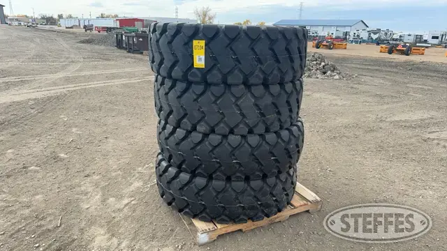 (4) Beaver 17.5-25 Tires