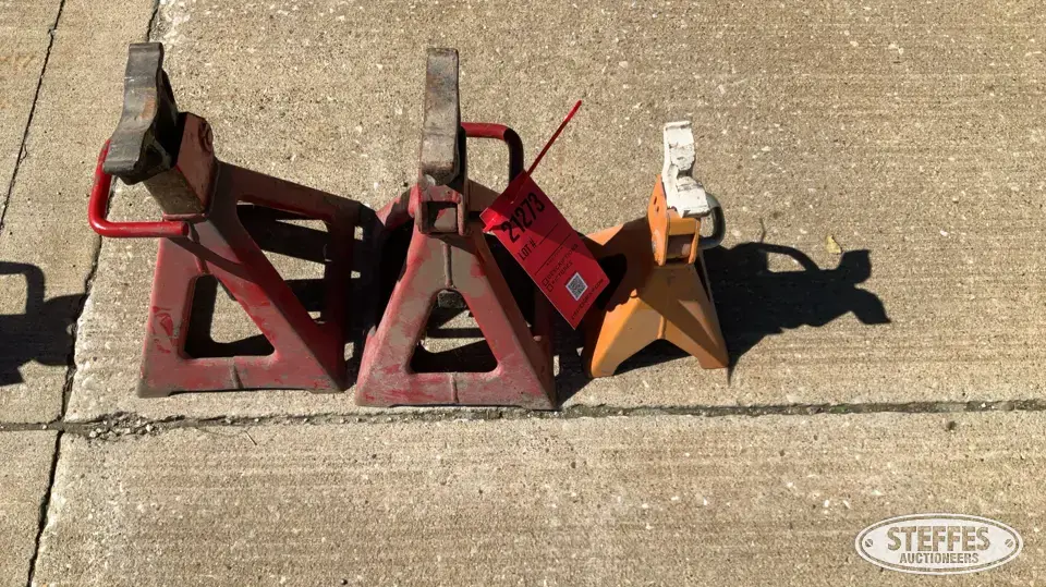 (3) Jack stands General Tools and Shop Supply