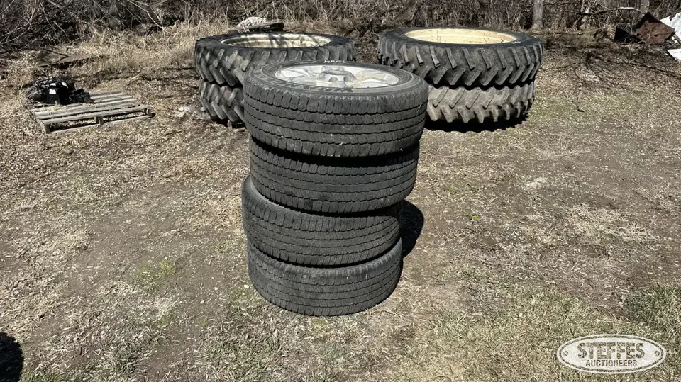 (4) Goodyear LT265/60R20 tires Passenger-Light Truck Tire