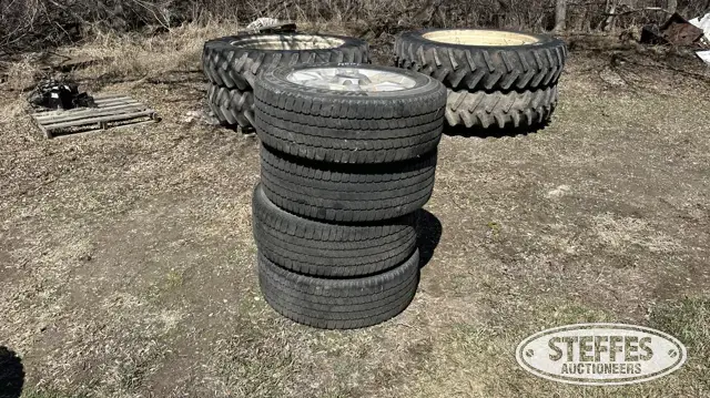 (4) Goodyear LT265/60R20 tires