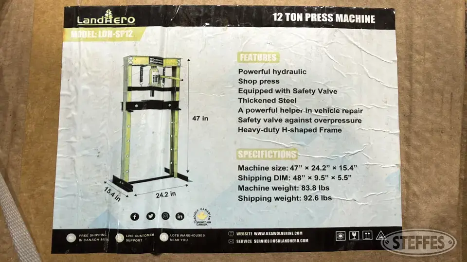 LandHonor LDH-SP12 Machine Tool