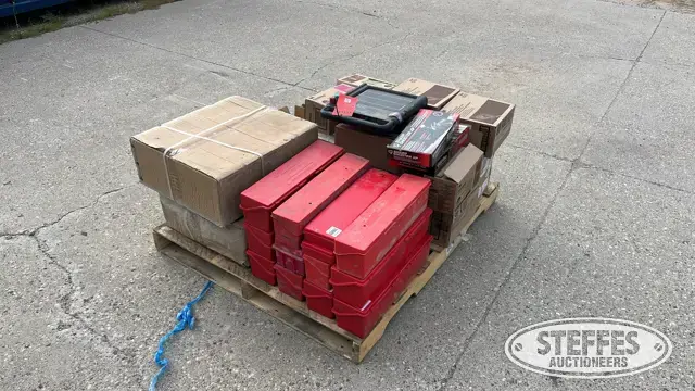 Pallet of electric fencing
