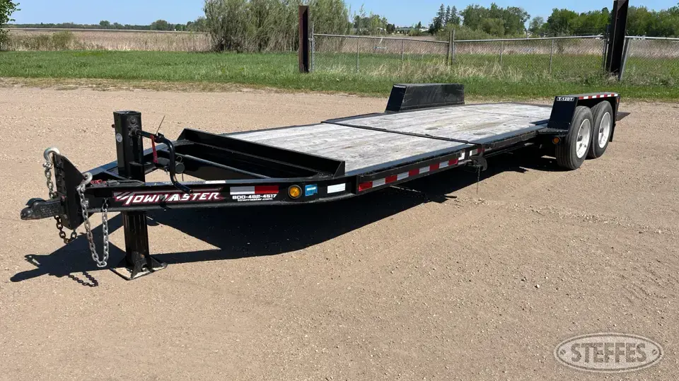 2021 Towmaster T-12DT Flatbed Trailer