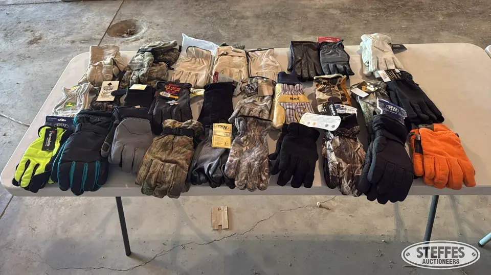 Several pairs XL gloves Personal Property