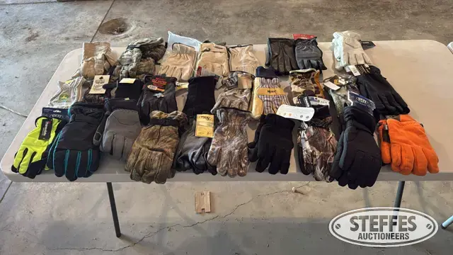 Several pairs XL gloves