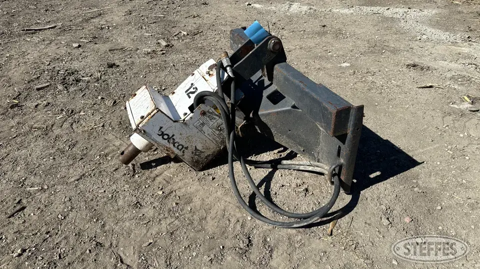 Bobcat 12 Skid Steer Augers-Post Driver