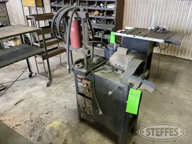 Shop-built electric/hyd. press