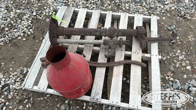 Well pump & grain aerator