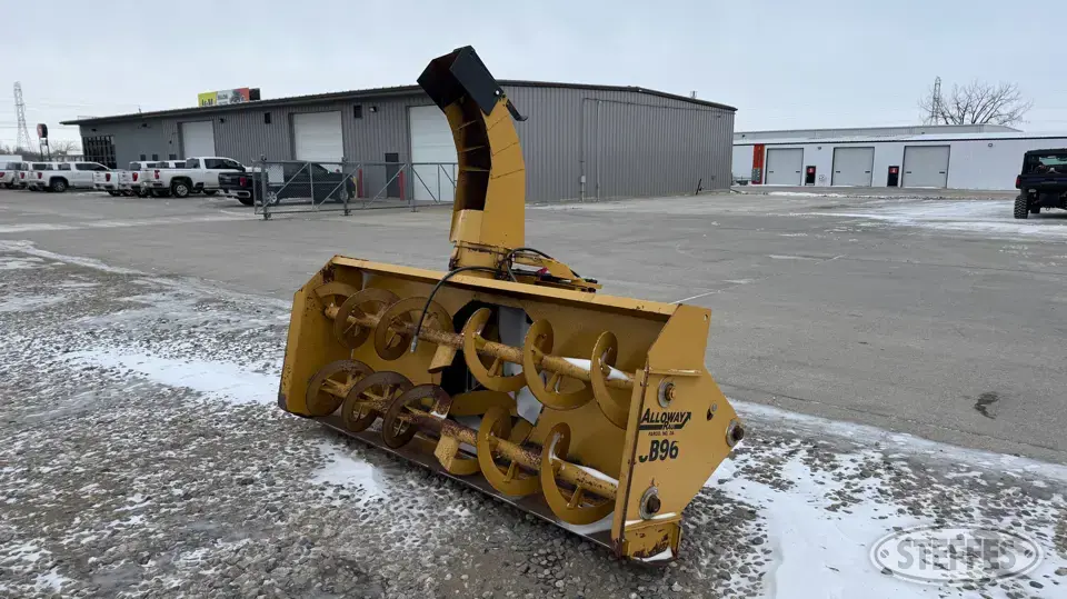 Alloway SB96 3 Pt. Snowblower