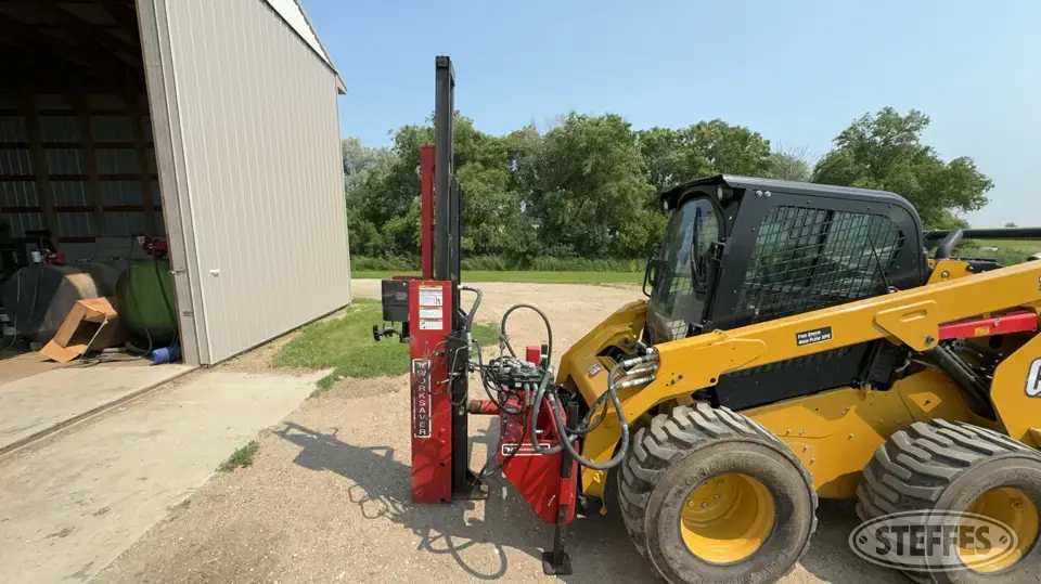 Worksaver HDP-20 Skid Steer Augers-Post Driver