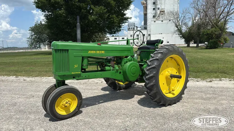 1955 John Deere 50 Collectible Show Tractors-Stationary Engine