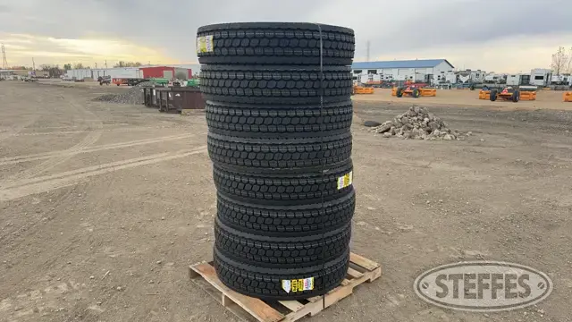 (8) Zwarthz 11R24.5 Tires