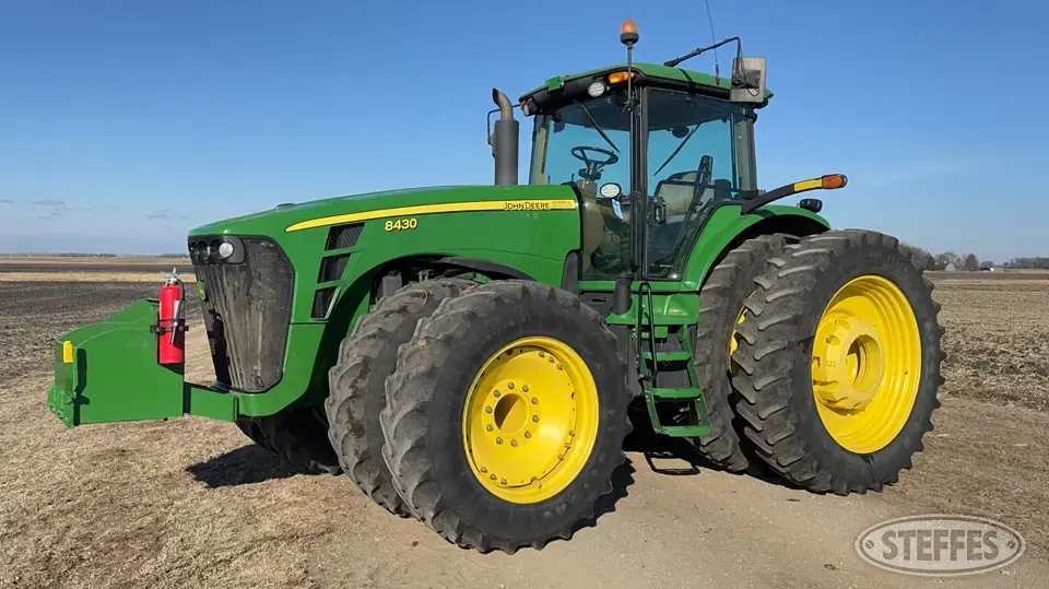 2009 John Deere 8430 MFWD Tractor
