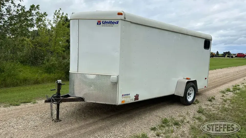 2012 United Enclosed Cargo Trailer