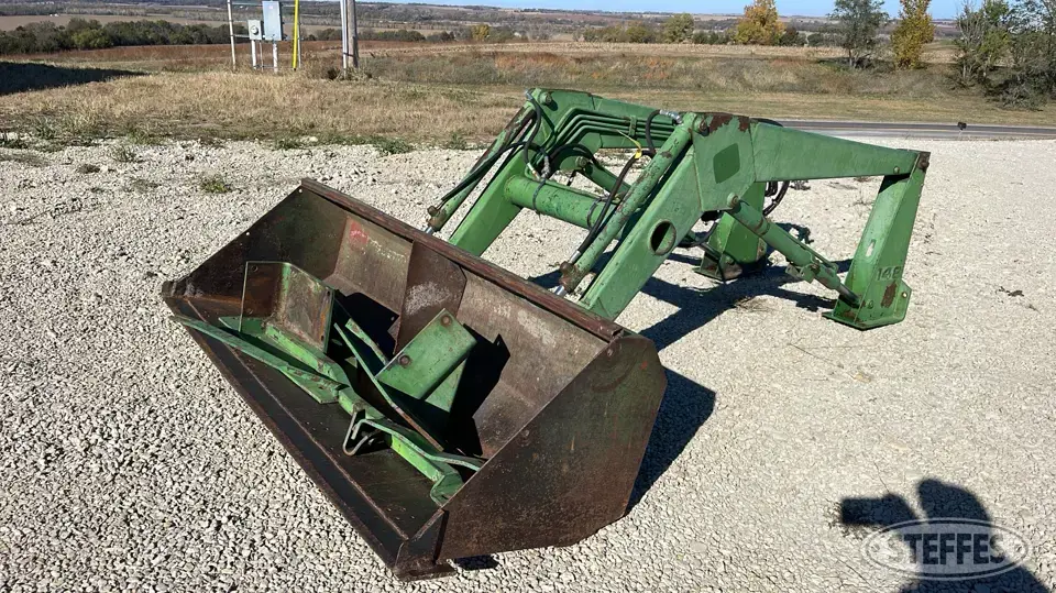 John Deere 148 Tractor Loaders and Attachment