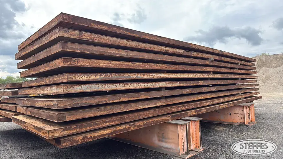 (2) Rigging mats Construction Support Item