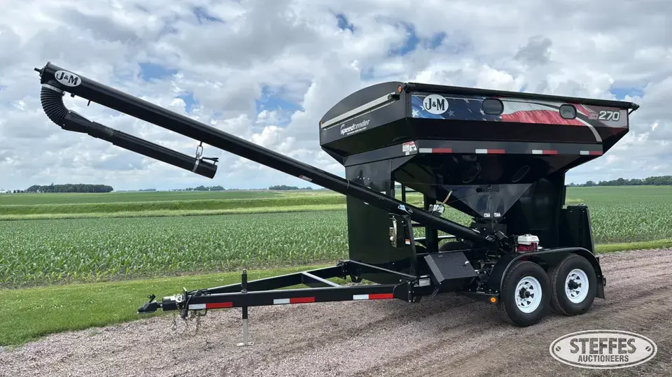 2021 J&M EC270 Bulk Seed Tender Trailer