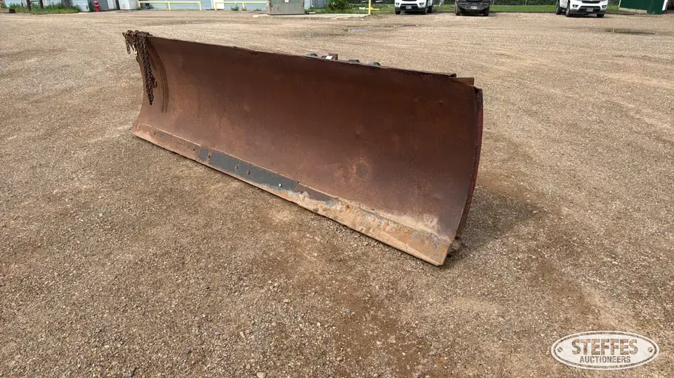 Wheel loader snow plow Loader Attachment