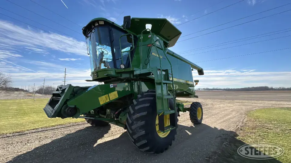 1999 John Deere 9510 Sidehill Combine