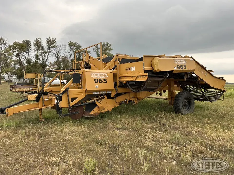 Double L 965 Potato Windrowers and Harvester